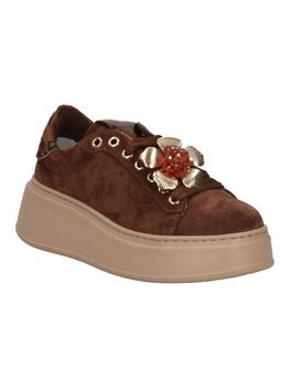 Sneakers Gio+PIA408A da donna cioccolato