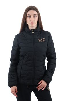 Piumino EA7 8NTB21 TNF8Z da donna nero.
