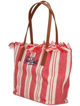 Borsa Mc2 Saint Barth CBMF001 01761L da donna bianca e rossa.
