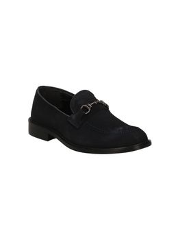 Mocassino Antony Sander 302357 CAMOSCIO da uomo blu.