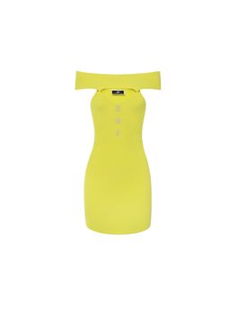 Vestito Elisabetta Franchi AM68B42E2 271 da donna cedro.