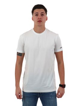 T-shirt Dsquared2 DCX290070 da uomo bianca.