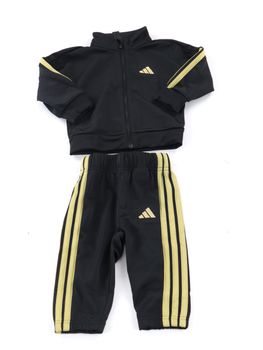 Tuta Adidas JC8857 da bambino nera e oro.