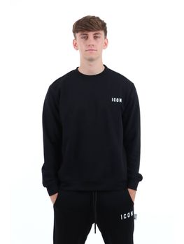 Felpa Icon IUPREF007 da uomo nera.