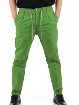 Pantalone Daniele Alessandrini PM014C1604 33 da uomo verde.