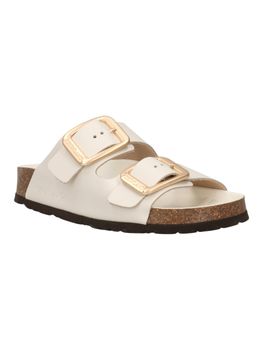 Grunland Dato CI2612 Ciabatta Donna Argento 40 – Scarpa In Gomma, Ecologica Con Materiali Naturali