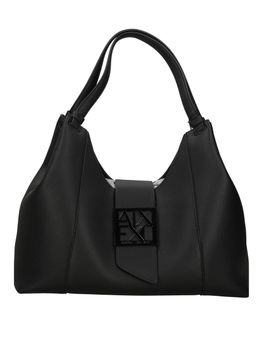 Borsa Armani Exchange XW003002 AF11902 da donna nera.