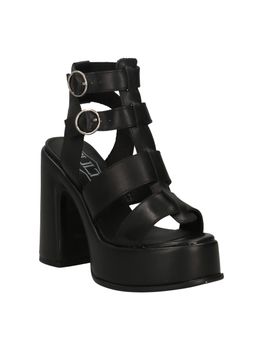 Scarpa con tacco Cult CLW450900 da donna nera.