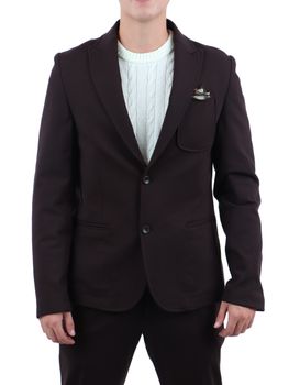 Giacca Daniele Alessandrini G3219N9874 24 da uomo marrone.