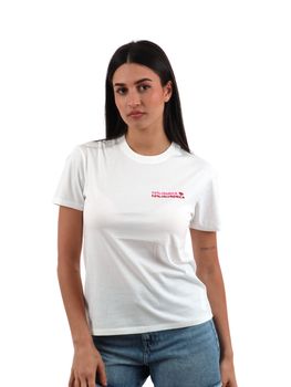 T-shirt Mc2 Saint Barth EMI0001 09761L da donna bianca.
