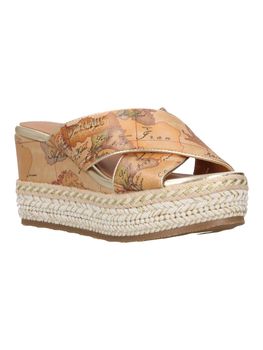 Ciabatta Alviero Martini 1401 750A da donna naturale.