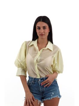 Camicia I AM 25621 da donna gialla.