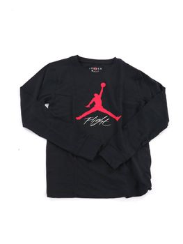 T-shirt Jordan 95C892 da bambino nera.