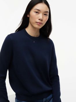 Maglione Tommy Jeans DW0DW20159 da donna navy.