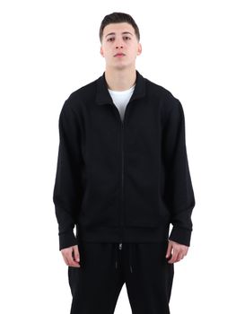Felpa Armani Exchange XM002899 AF21862 da uomo nera.