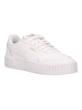 Sneakers Puma 403746 da bambina white gold.