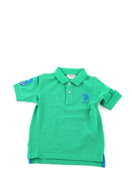Polo U.S. Polo Assn 41029 67323 140 da bambino verde.