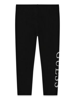 Leggings Guess K3YB01 J1314 da bambina nero.