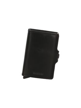 Portacarte Secrid unisex nero.