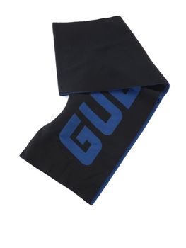 Sciarpa Guess AM9571 POL03 da uomo nera e navy.