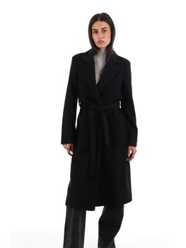 Cappotto Choral SLI5CP000999D da donna nero.