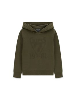 Felpa Guess L6BR11 Z1485 da bambino olive.