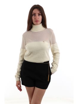 Maglia Elisabetta Franchi MK54T57E2 da donna milk.