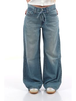 Jeans Levi's A8701 XL STRAIGHT da donna denim chiaro.