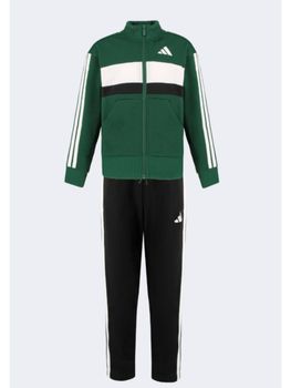 Tuta Adidas KZ0100 da bambino verde bianca.
