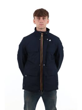Giubbino K-Way K4157EW da uomo blu.