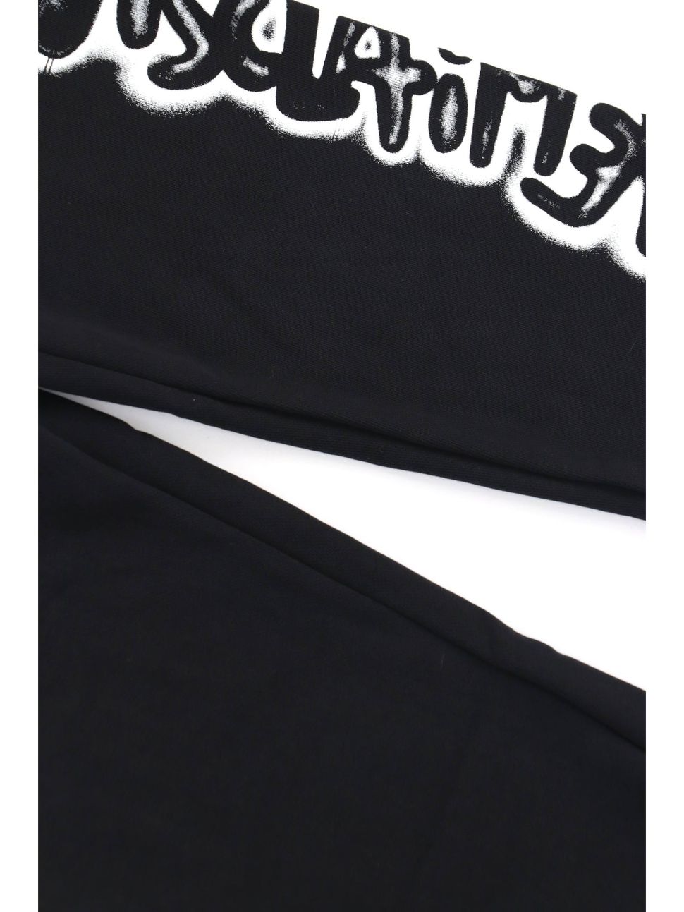 pantalone-disclaimer-26idk59217-da-bambina-nero-bianco