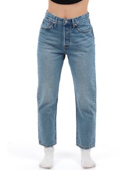 Jeans Levi's A8746 0002 501 CROP da donna denim.