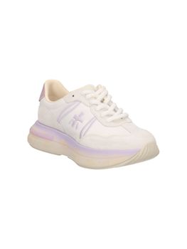 Sneakers Premiata CASSIE VAR7383 da donna beige bianche e lilla