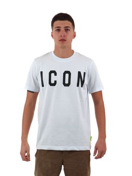 T-shirt Icon ICUS2S5T021 da uomo bianca.