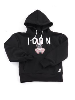 Felpa Icon IGSW001428 da bambina nera.