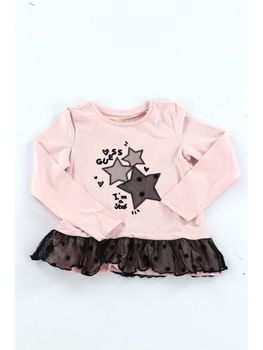 T-shirt Guess K6BI06 K5803 da bambina romantic lilac.