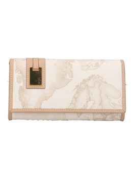 Portafoglio Alviero Martini W026 6188 da donna bianco.