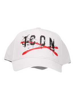 Cappello Icon IJXAC001015 unisex bambini bianco.