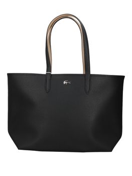 Borsa Lacoste NF4823 da donna nera+tortora.