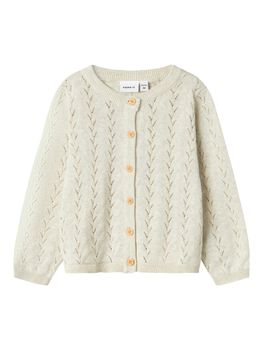 Cardigan Name.it BANNI LS KNIT 13233051 da bambina peyote.