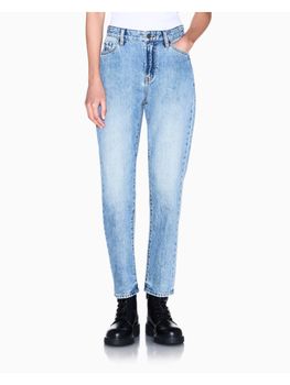 Jeans Armani Exchange XW000073 AF21360 da donna light blu.