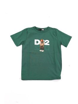 T-shirt Dropseason2 F62K256 da bambino verde.