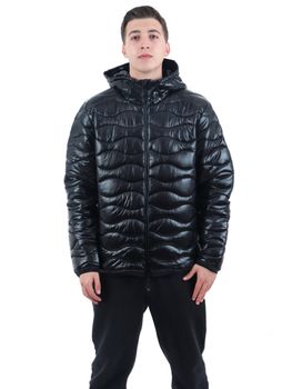 Piumino EA7 6DPB47 PNHTZ da uomo nero.