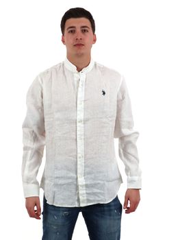Camicia U.S Polo ASSN 104013 0000191 da uomo bianco.