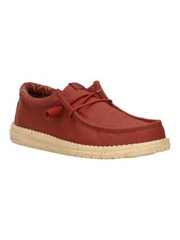 Scarpa casual Hey Dude 40700 da uomo rosso+tan.