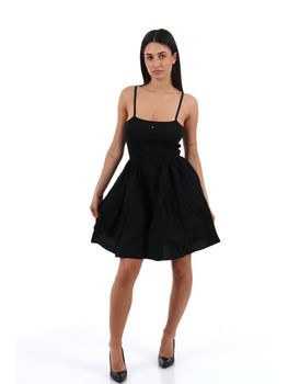 Abito Tommy Jeans DW0DW22352 da donna nero.