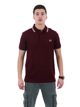 Polo Fred Perry M3600P 597 da uomo oxblood.