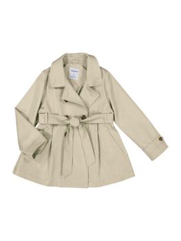 Trench Mayoral 3413 da bambina seppia.