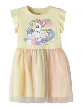 Vestito Name.it ADAJA MLP SS TULLE 13255639 da bambina cream.