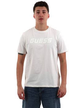 T-shirt Guess Z6YI26 K5090 da uomo bianco.